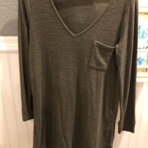 Soft and cozy sweater dress